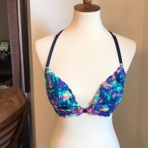 💕 5 for $25 VS PINK Floral Racerback bra